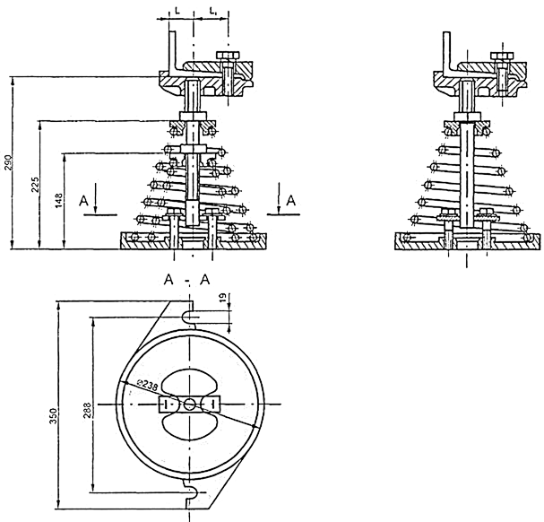 Габаритные размеры виброизоляторов габаритные размеры виброизоляторов