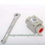Блочный шаровый кран DN20 G3/4 PN400 - фото