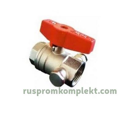 Кран шаровый муфтовый для воды EUROPA 1EU115 SATEC фото 1