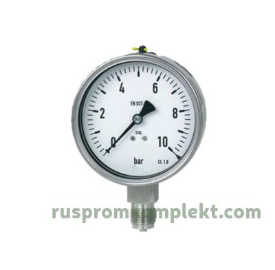 Манометр с трубкой Бурдона 232.50