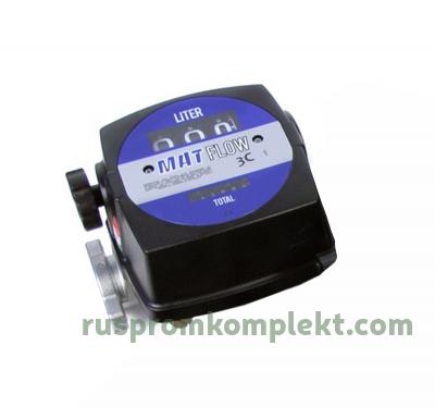 Механический счетчик расходомер MAT FLOW 3C (20-120 л/мин) фото 1