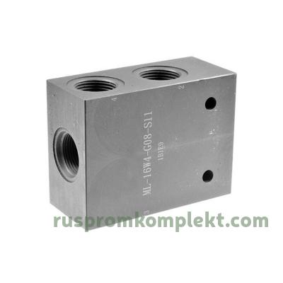 Корпус картриджного клапана ML-16W4-G08-S11 фото 1