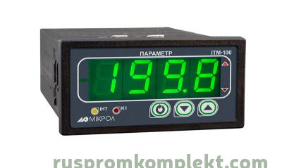 Одноканальный микропроцессорный индикатор ИТМ-100 - фото
