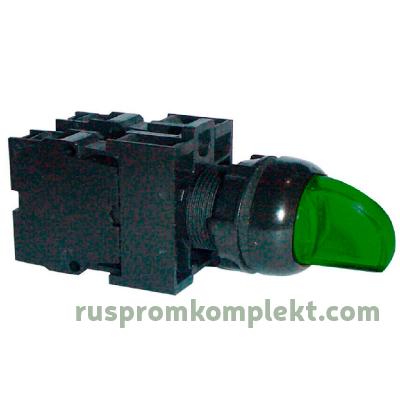 Кнопка управления КЕА-5204С О-2 зеленая - фото