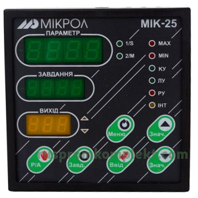 Регулятор микропроцессорный МИК-25 - фото