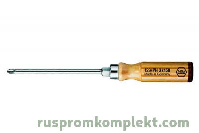 Фото отвертки с деревянной ручкой Phillips