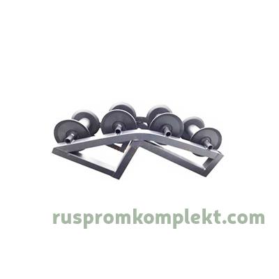Ролик монтажный кабельный угловой РКУ 4-125