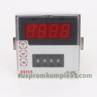 Счетчик импульсов FOTEK SC-342 двухканальный фото 1